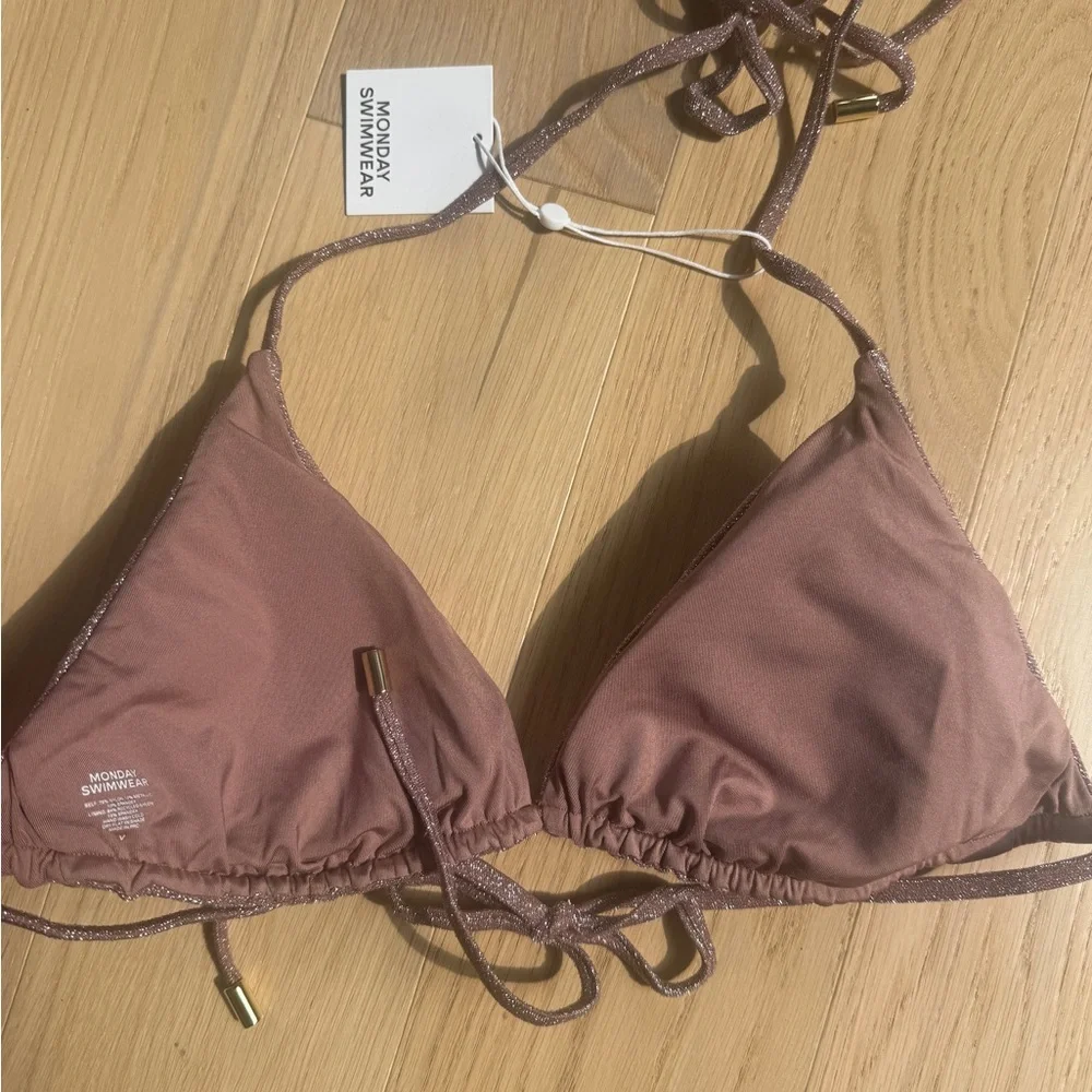 Monday Swimwear Mauve Size V Palma - Picture 3 of 5